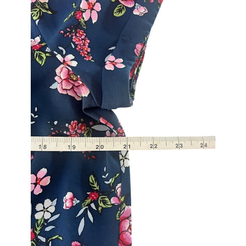 Pink Rose Women's Navy Blue Crop Top - Picture 5 of 7